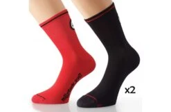 ASSOS 2 Paires De Chaussettes été Mille S7 2015 -Chaussures De Cyclisme assos 2 paires de chaussettes ete mille s7 2015 2