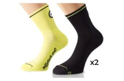 ASSOS 2 Paires De Chaussettes été Mille S7 2015 -Chaussures De Cyclisme assos 2 paires de chaussettes ete mille s7 2015 3