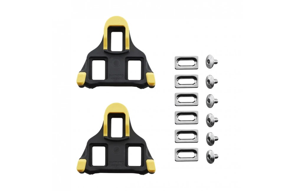 Cales SHIMANO SPD SM-SH11 Jaune 1 Cales SHIMANO SPD SM-SH11 Jaune
