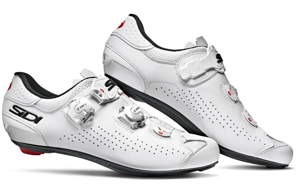 Chaussures De Cyclisme Route SIDI Genius 10 Blanc 1 Chaussures De Cyclisme Route SIDI Genius 10 Blanc