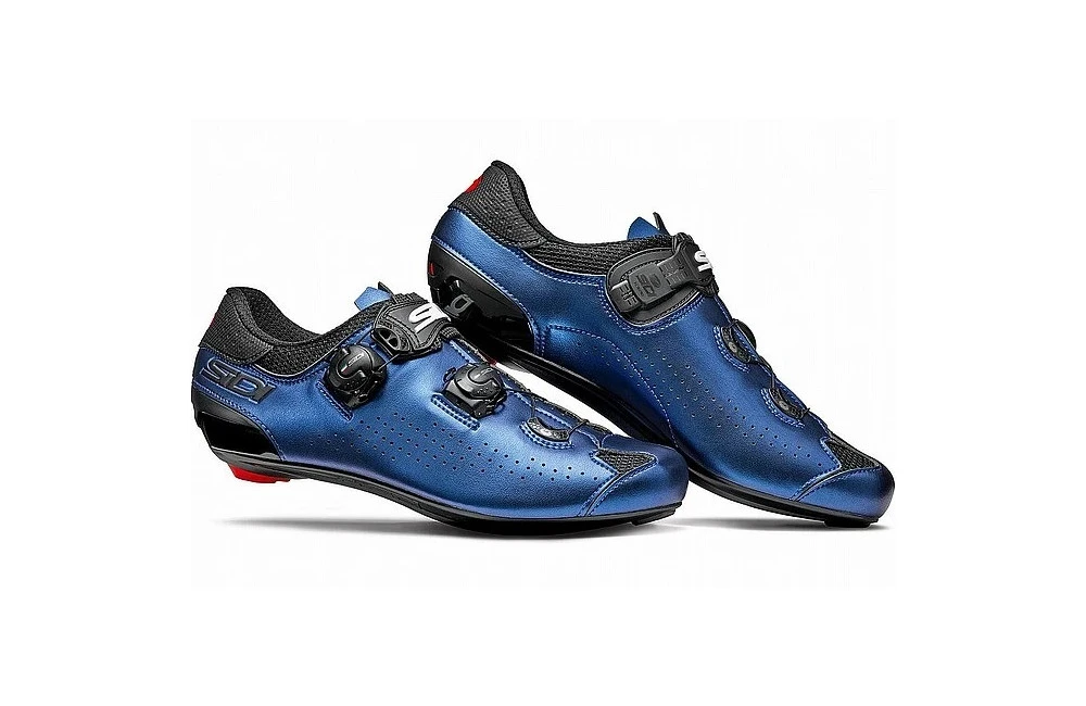 Chaussures De Cyclisme Route SIDI Genius 10 Bleu Rouge Iridescent 1 Chaussures De Cyclisme Route SIDI Genius 10 Bleu Rouge Iridescent