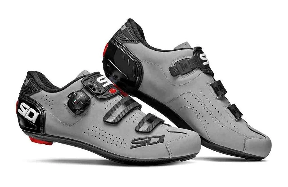 Chaussures Vélo Route Homme SIDI ALBA 2 Gris 1 Chaussures Vélo Route Homme SIDI ALBA 2 Gris