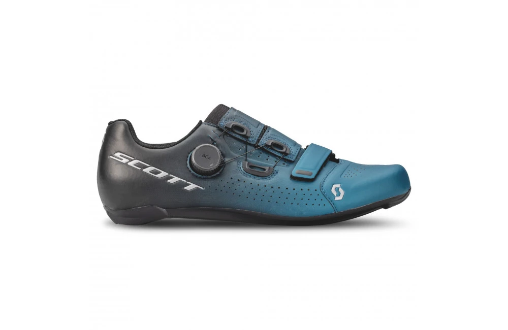 Chaussures Vélo Route SCOTT Team Boa Black Fade / Metallic Blue 2023 3 Chaussures Vélo Route SCOTT Team Boa Black Fade / Metallic Blue 2023 – Image 3