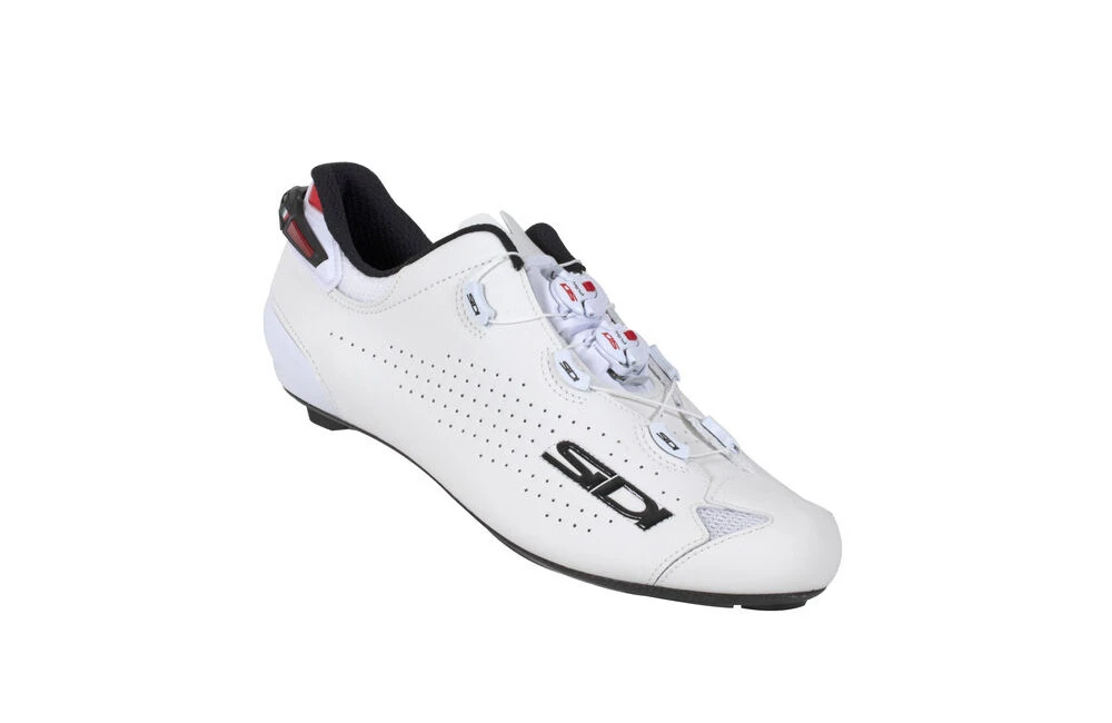 Chaussures Vélo Route SIDI SHOT 2 Carbon Blanc 2 Chaussures Vélo Route SIDI SHOT 2 Carbon Blanc – Image 2
