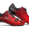 Chaussures Vélo Route SIDI Sixty Noir Rouge - Edition Limitée