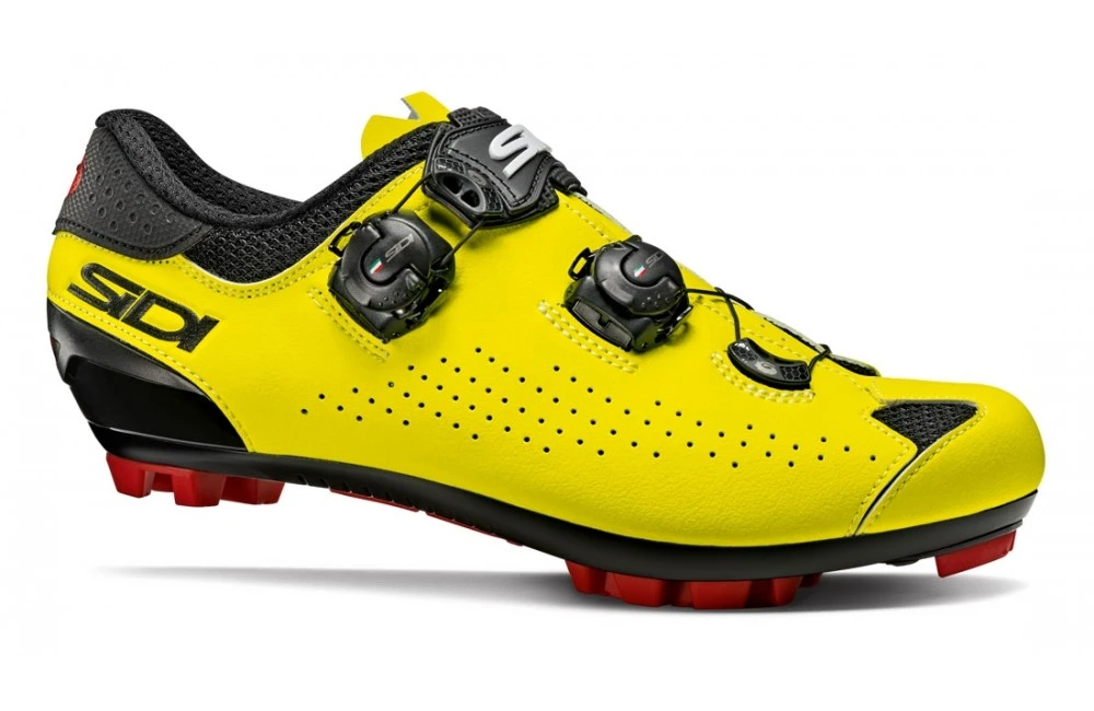 Chaussures VTT SIDI Eagle 10 Noir Jaune Fluo 1 Chaussures VTT SIDI Eagle 10 Noir Jaune Fluo