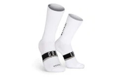 GOBIK Chaussettes Vélo UNISEX SUPERB AXIS EXTRA LONG BLANC 2023