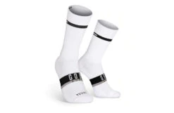 GOBIK Chaussettes Vélo UNISEX SUPERB HORIZON EXTRA LONG BLANC 2023