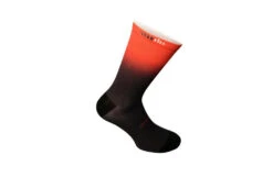 RH+ Chaussettes Vélo été Fashion 20 Cm - Black Red Code