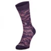 SCOTT Chaussettes De Sport Trail Camo Crew Dark Purple 2023