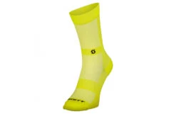 SCOTT Chaussettes Vélo Performance NO SHORTCUTS Crew Jaune 2023