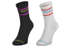 SCOTT Chaussettes Vélo Retro Casual Crew 2023
