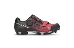 SCOTT Chaussures Vélo Femme VTT Team Boa Black / Metallic Rouge 2023 -Chaussures De Cyclisme scott chaussures velo femme vtt team boa black metallic rouge 2023 2