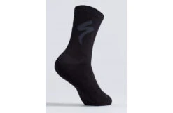 SPECIALIZED Chaussettes Vélo Hiver Cotton Tall Logo -Chaussures De Cyclisme specialized chaussettes velo hiver cotton tall logo 1 2