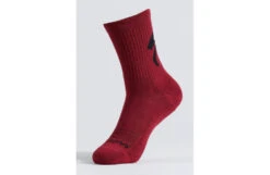 SPECIALIZED Chaussettes Vélo Hiver Cotton Tall Logo -Chaussures De Cyclisme specialized chaussettes velo hiver cotton tall logo 1 3