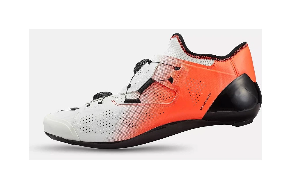 SPECIALIZED Chaussures Vélo Route S-Works ARES - Dune White / Fiery Red 2 SPECIALIZED Chaussures Vélo Route S-Works ARES - Dune White / Fiery Red – Image 2
