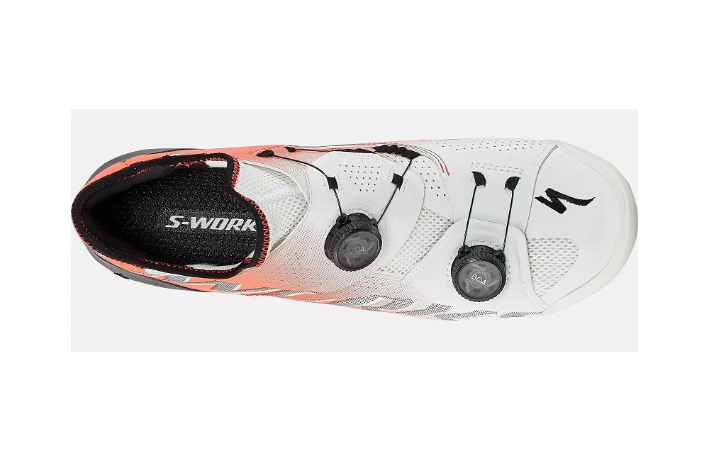 SPECIALIZED Chaussures Vélo Route S-Works ARES - Dune White / Fiery Red 4 SPECIALIZED Chaussures Vélo Route S-Works ARES - Dune White / Fiery Red – Image 4