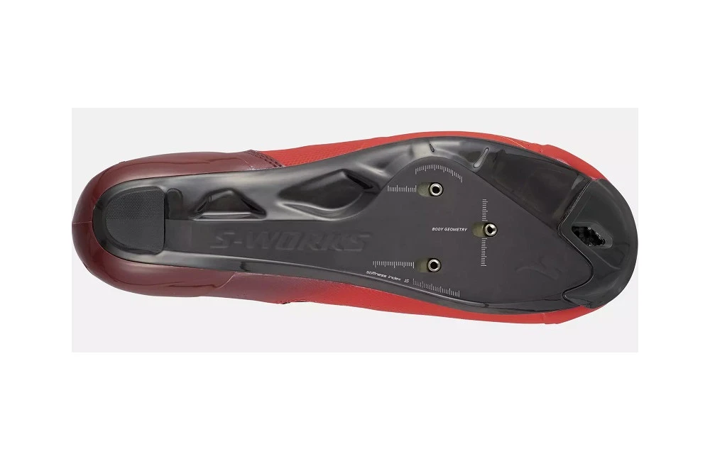 SPECIALIZED Chaussures Vélo Route S-Works ARES Marron Rouge 2 SPECIALIZED Chaussures Vélo Route S-Works ARES Marron Rouge – Image 2